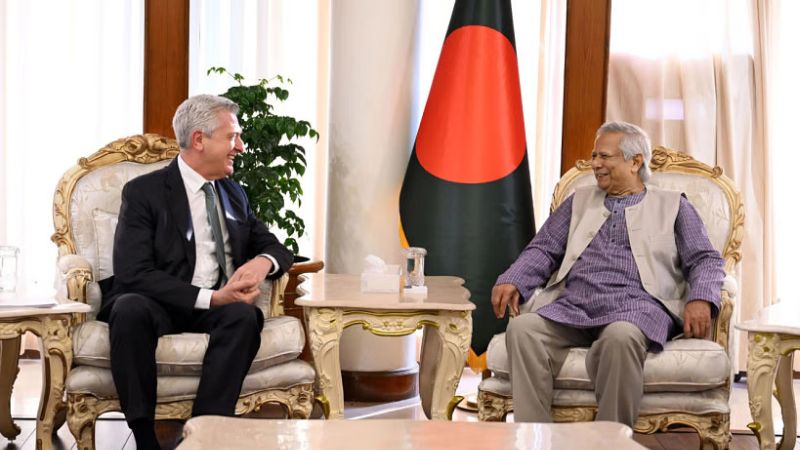 Yunus Calls for Successful International Conference on Rohingya Crisis