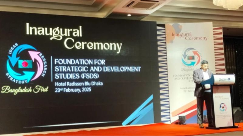 FSDS Launched to Strengthen Policy Research in Bangladesh