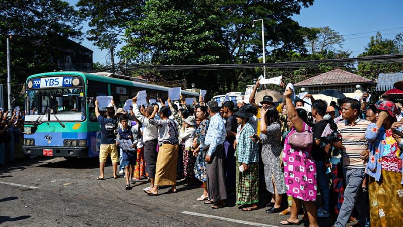 Myanmar junta releases nearly 6,000 prisoners