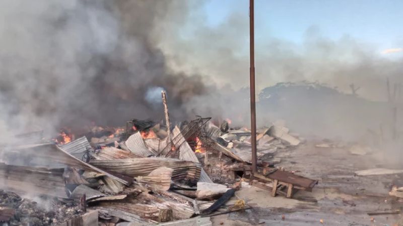 Rakhine and Magwe subjected to Airstrike, 20 dead