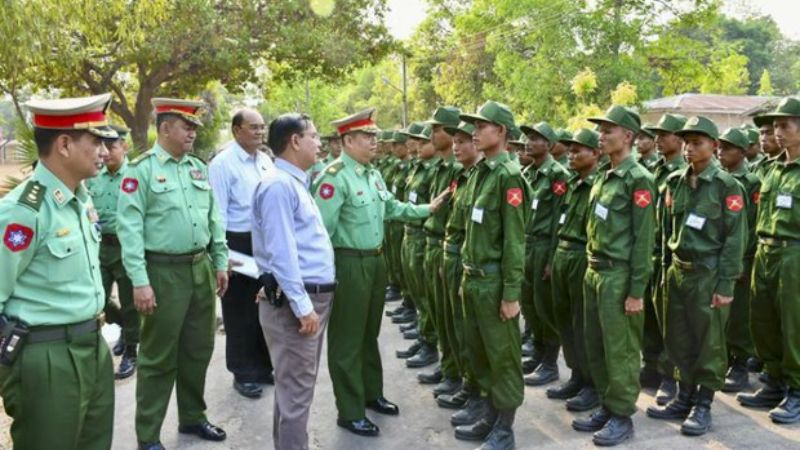 Junta recruits another 300 Rohingya in new round of conscription