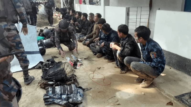 More than 58 Myanmar border guards & civilians took refuge in Bangladesh