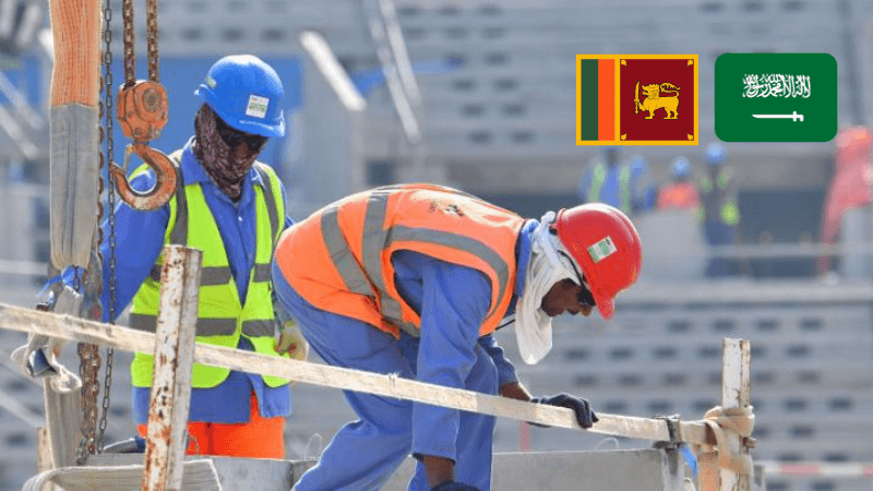 Saudi Arabia employs highest number of Sri Lankan workers in 2023