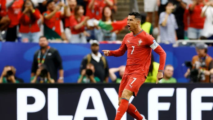 Cristiano Ronaldo Becomes First Player to Score in Six World Cups