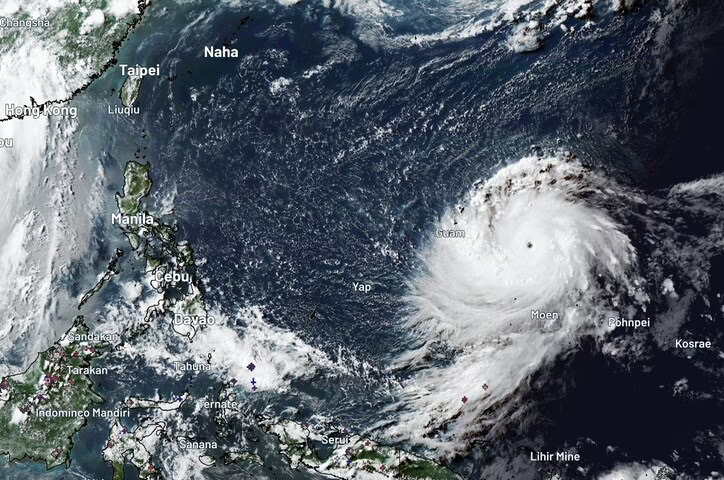 Powerful Typhoon Bavi Targets Taiwan and China as Region Faces Fresh Weather Emergency
