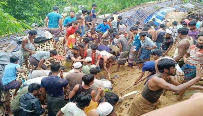 15 Rohingya Killed, Over 26,000 Affected by Landslides and Flooding in Bangladesh Camps: UNHCR