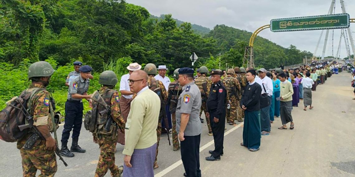 Resistance Rejects Myanmar 's Claim of Securing India Trade Route