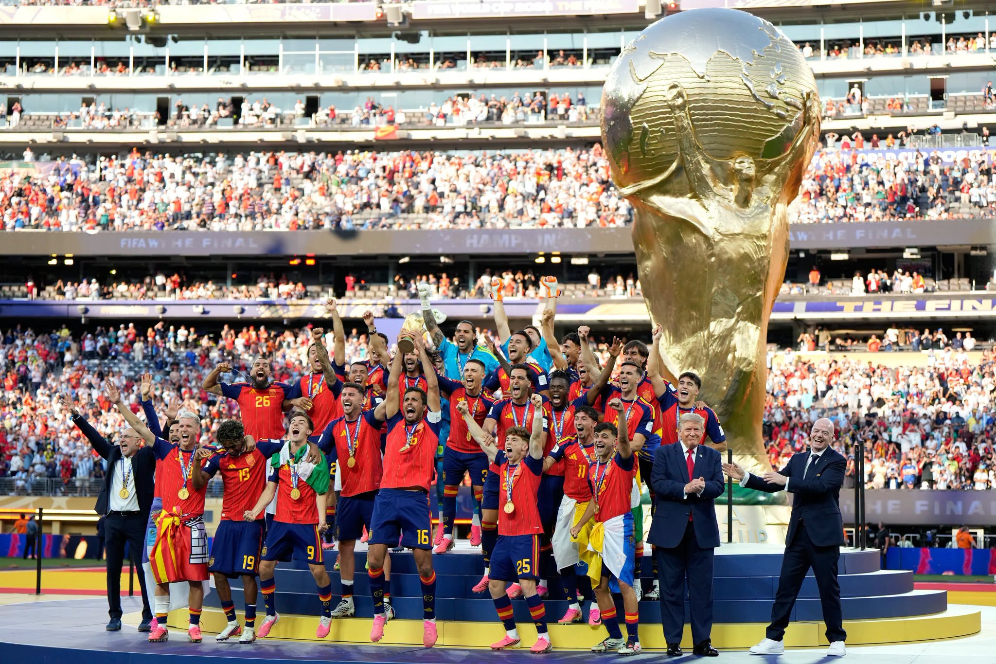 Spain Stuns Argentina in Extra Time to Lift Second World Cup, Crush Messi's Final Dream