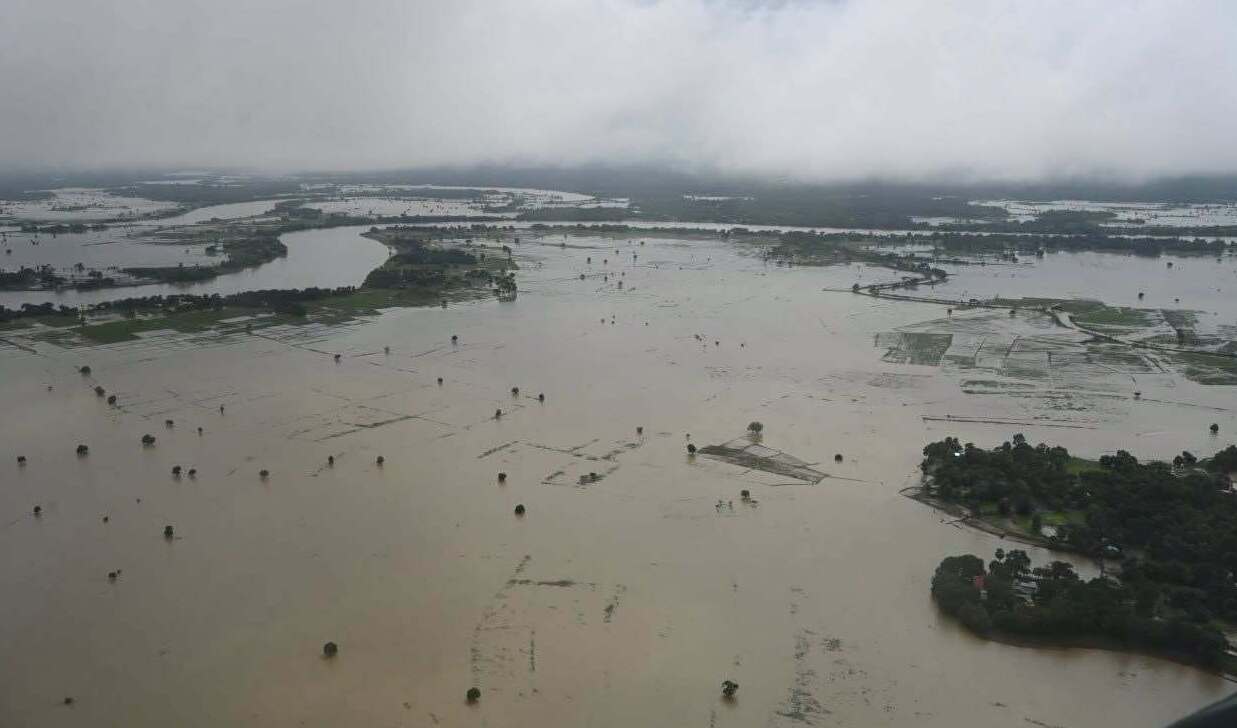 Flood-hit Laymyethna restores 35% communications as water levels recede