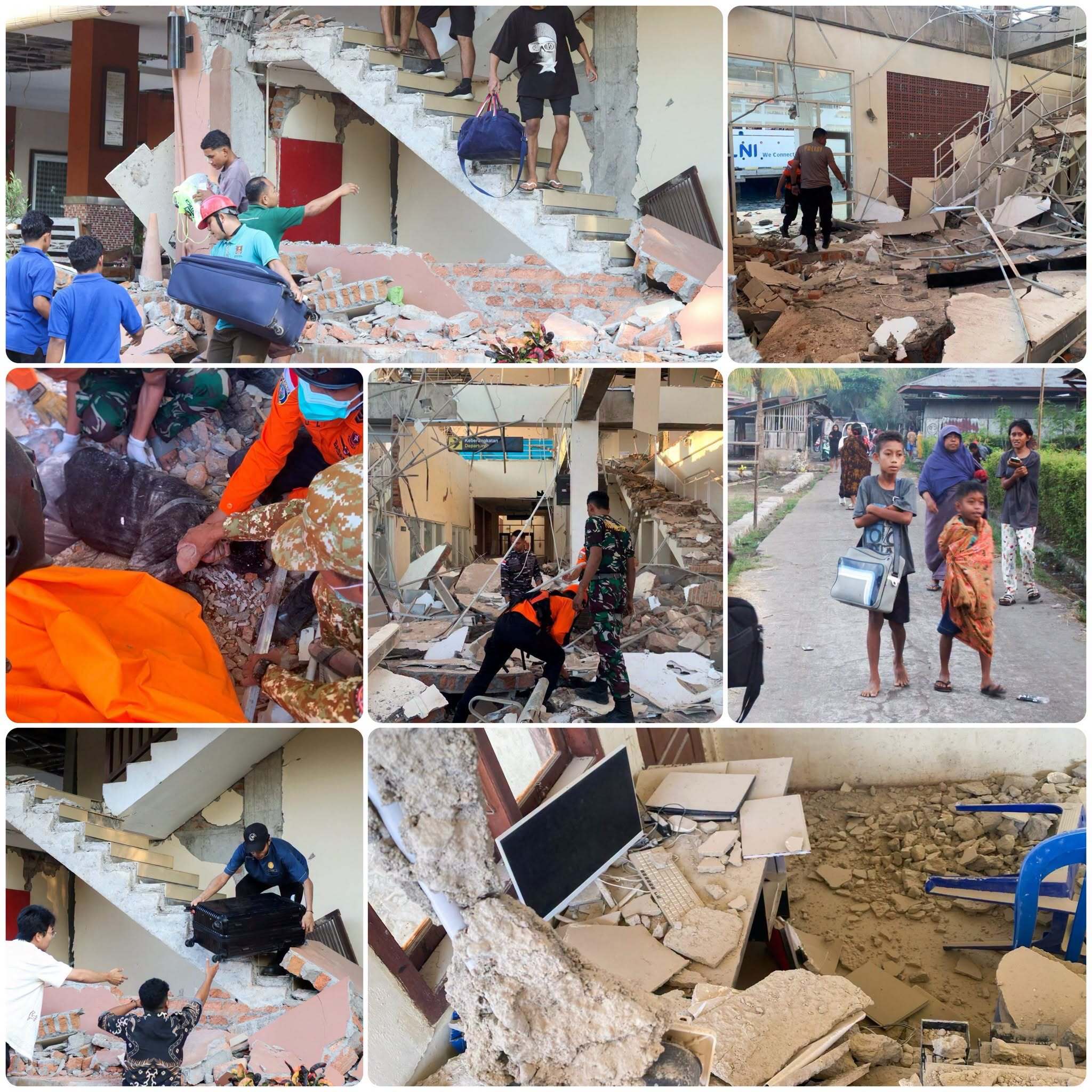 Thousands Seek Aid After Deadly Earthquake Hits Indonesia’s Flores Island