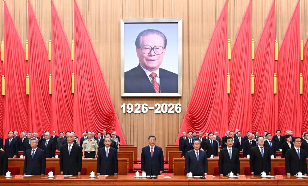 President Xi urges China to advance socialism as nation marks Jiang Zemin centenary
