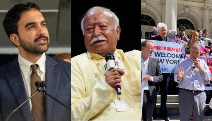 Mamdani Opposes Bhagwat Event as Protests Gather in New York