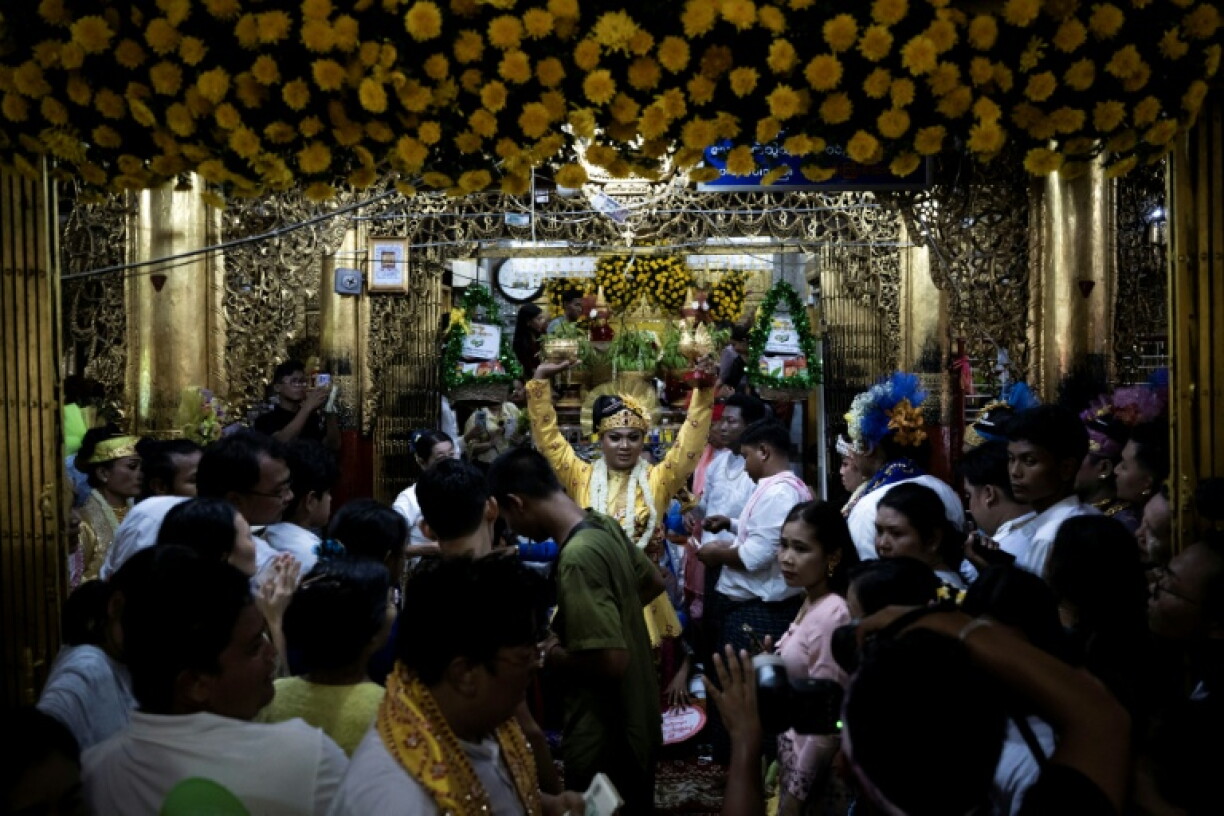Myanmar’s Taungbyone Festival offers spiritual refuge amid war