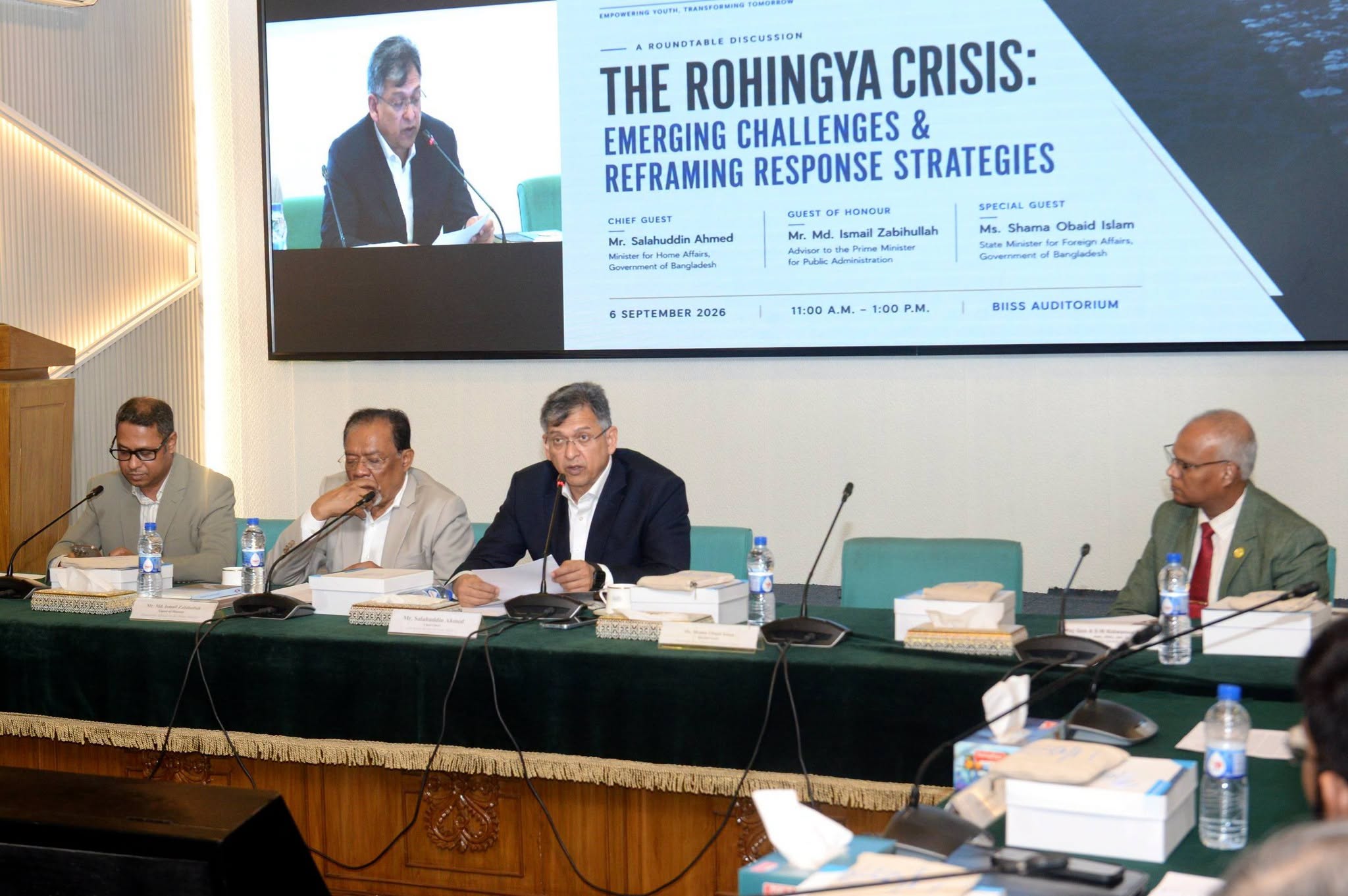 Delayed Rohingya Solution Could Deepen Crisis for Refugees and Host Communities: Bangladesh Home Minister