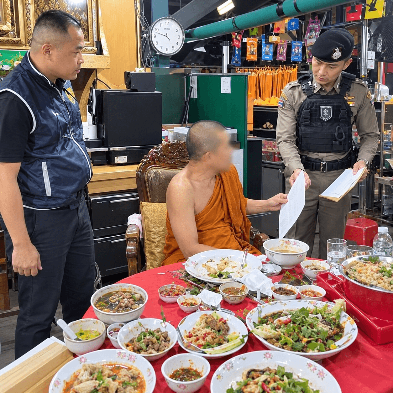 Thailand arrests monk over alleged $3m temple embezzlement scandal