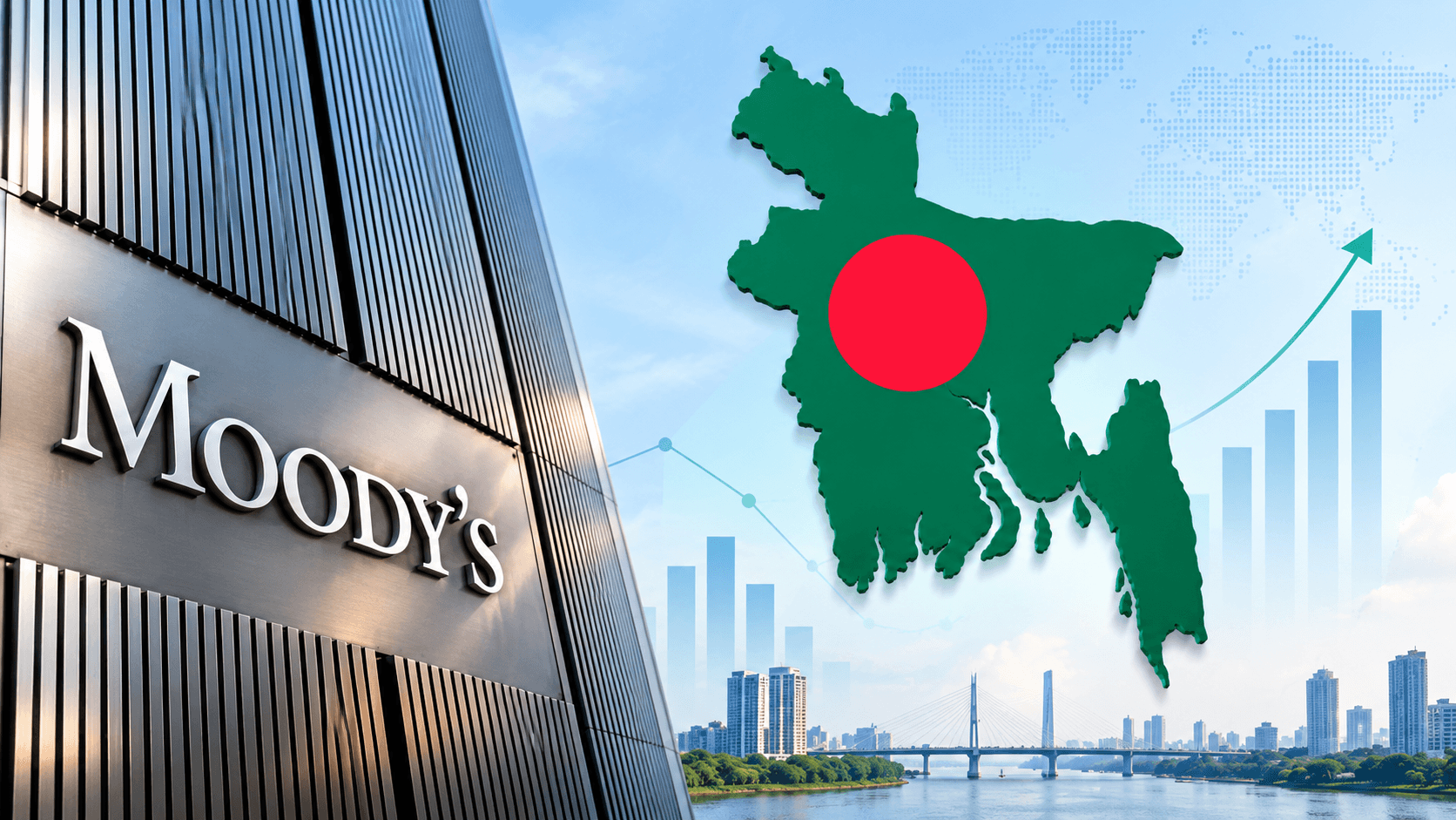 Bangladesh’s sovereign outlook raised to stable by Moody’s