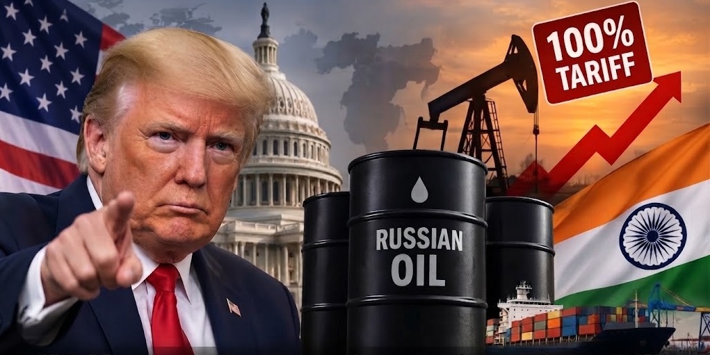 India faces 100% tariff threat over Russian oil after US House vote