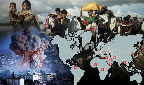 World faces a widening peace crisis as wars spread from Iran to Myanmar and Africa