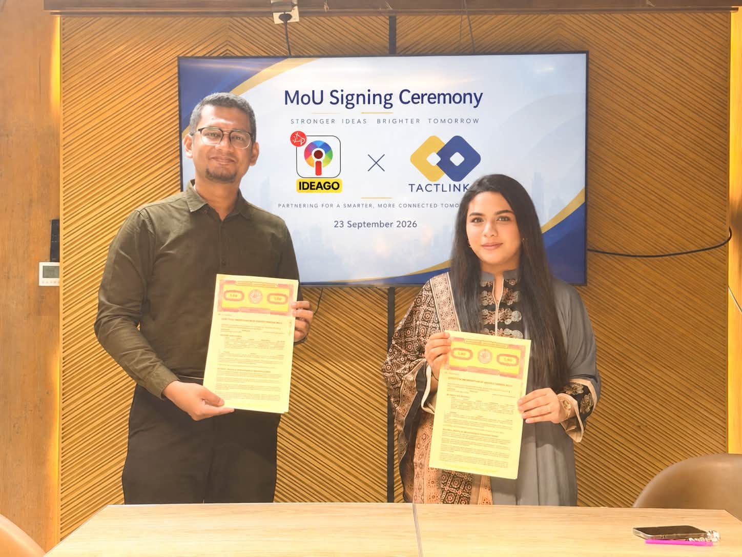 TactLink, IdeaGo sign strategic MoU to expand tech brand in Bangladesh