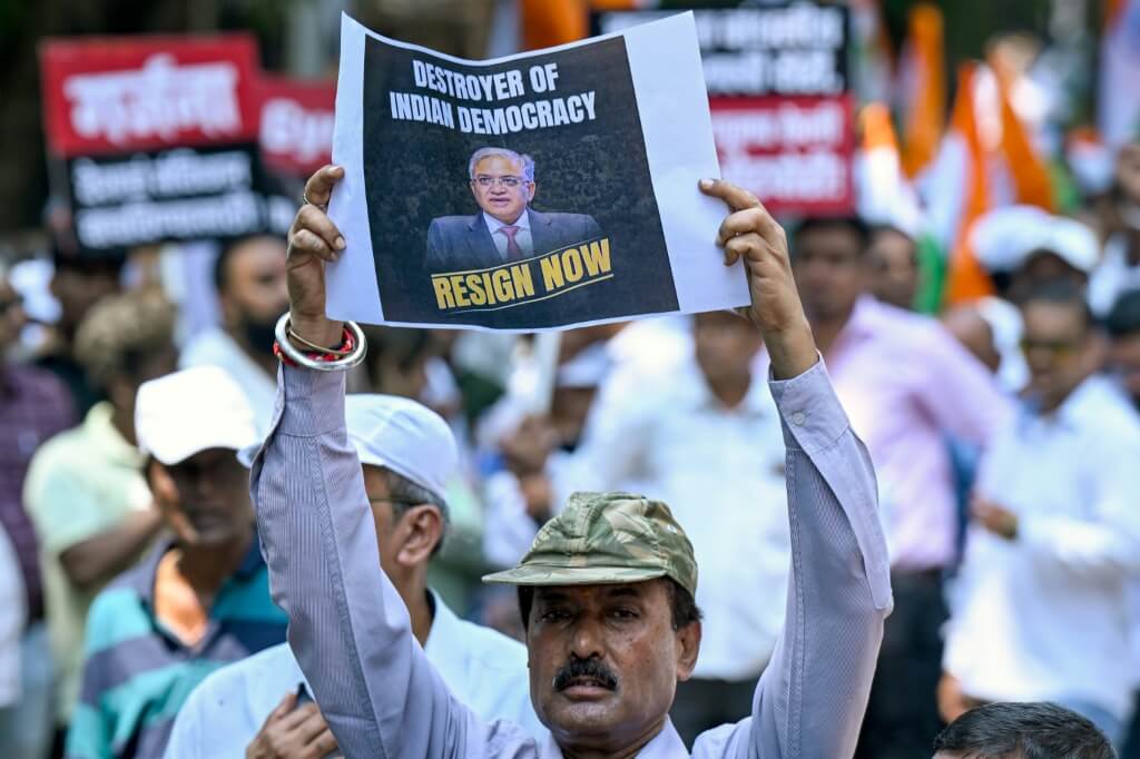 ‘Save Democracy’ Protests Enter Third Day Across India, Opposition Demands EC’s Resignation