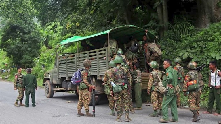 Arakan Army Ambush Kills 10 Junta Soldiers, Captures Five Near Besieged Base