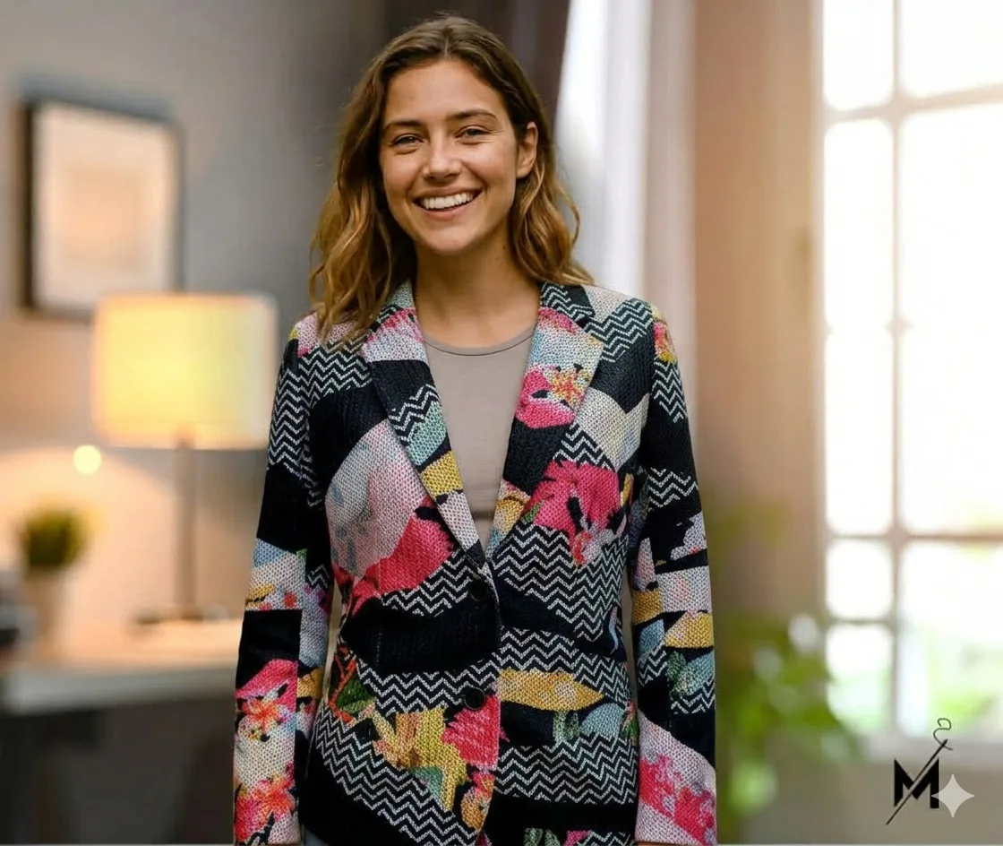 Дамско Сако Floral - Сака Мари-Крис