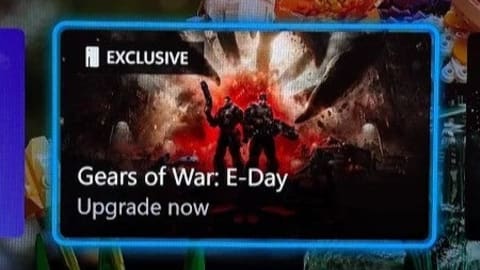 Gears of War: E-Day Gets New 'Exclusive' Label on Xbox Dashboard