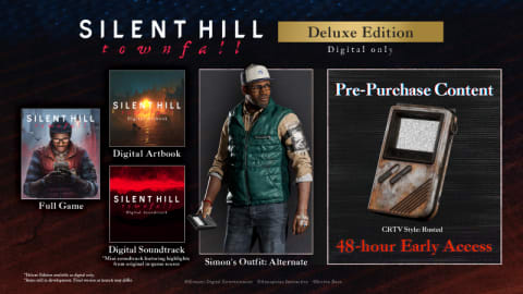 SILENT HILL: Townfall Digital Deluxe Edition Details for 2026