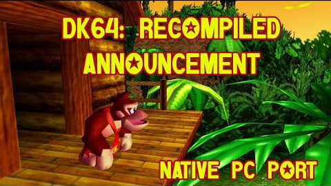 Donkey Kong 64 PC Port Team Calls Out Rival Project for 'Vibe Coding'