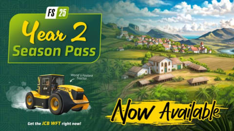 Farming Sim 25 Year 2 Pass & JCB WFT Out Now!