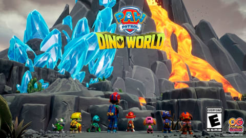 Exploring the Volcano Region in PAW Patrol: Dino World
