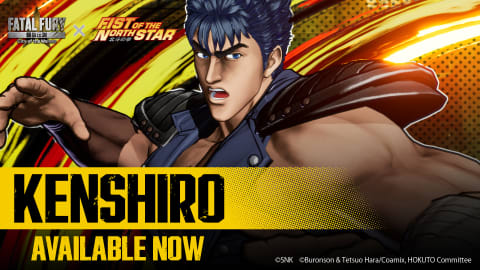 Kenshiro Joins FATAL FURY: City of the Wolves as Final Season 2 Fighter