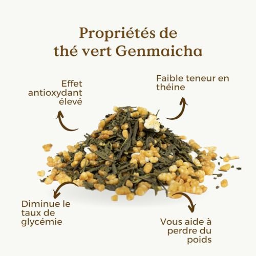 Vue 4 de Genmaicha Bio The Vert