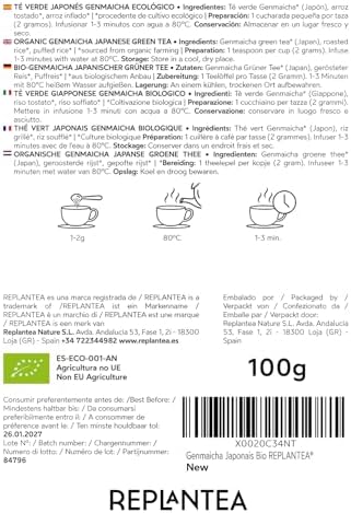 Vue 7 de Genmaicha Bio The Vert