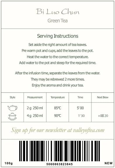 Vue 2 de Bi Luo Chun The