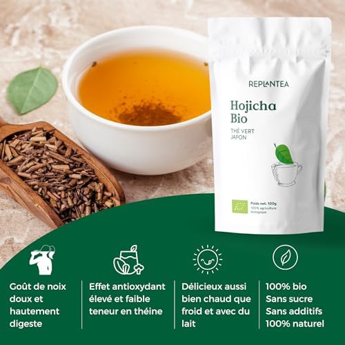 Vue 2 de Hojicha The Vert Bio