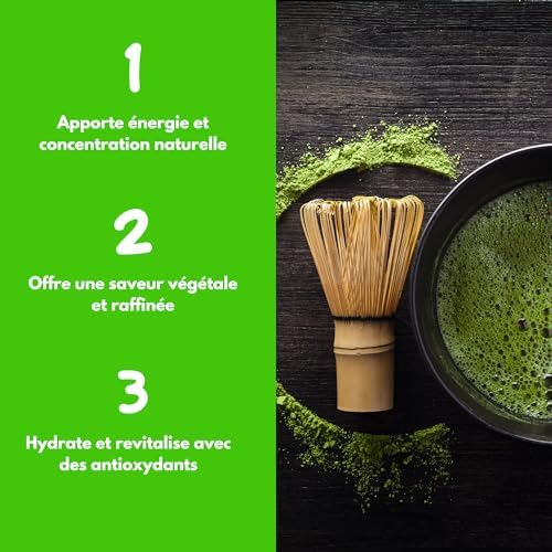 Vue 2 de The Matcha Bio Qualite