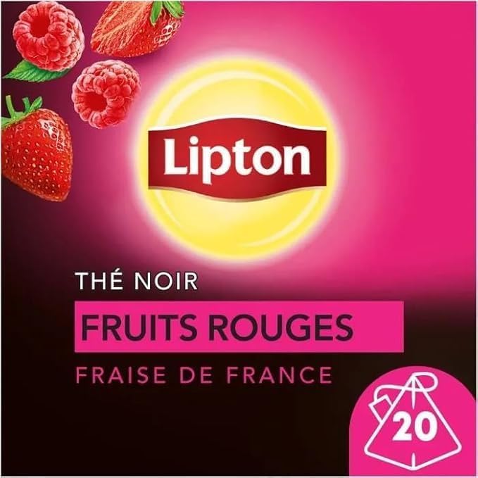 Vue 2 de Lipton The Fruits Rouges