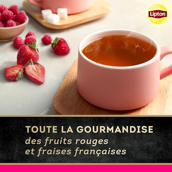 Vue 3 de Lipton The Fruits Rouges