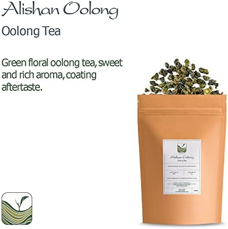 Vue 5 de Alishan Taiwan Oolong The