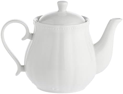 Vue 2 de La Porcelaine Blanche Theiere