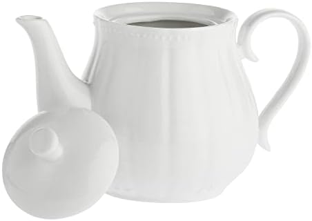Vue 3 de La Porcelaine Blanche Theiere