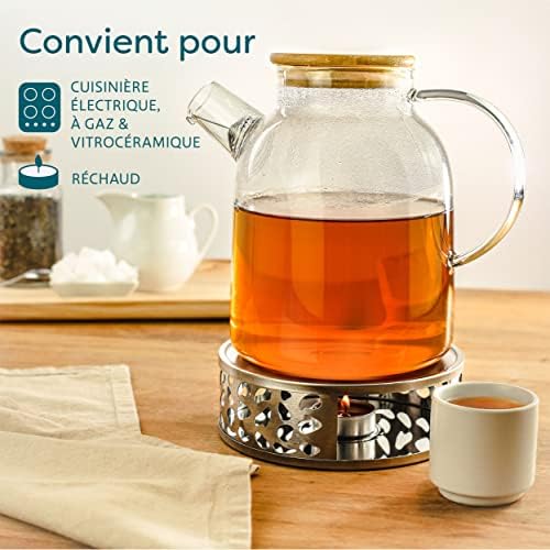 Vue 6 de Cosumy Theiere Verre Avec