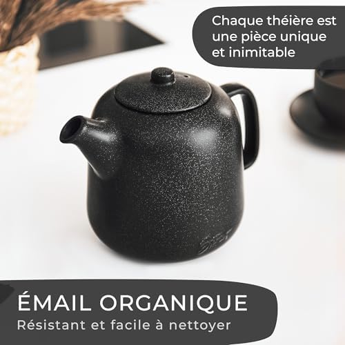 Vue 5 de Steinzeit Theiere Avec Infuseur