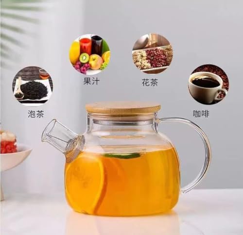 Vue 4 de Hwagui Theiere En Verre