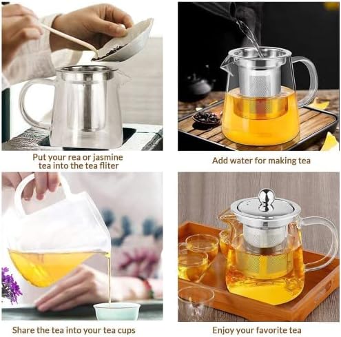 Vue 6 de Ml Theiere En Verre