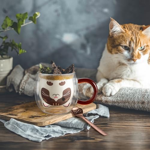 Vue 5 de Ecooe Tasse Chat Tasse