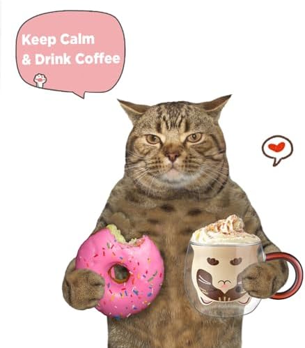 Vue 6 de Ecooe Tasse Chat Tasse