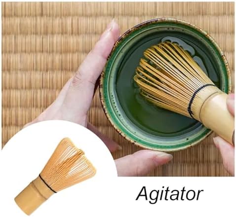 Vue 5 de Fouet Matcha Bambou En