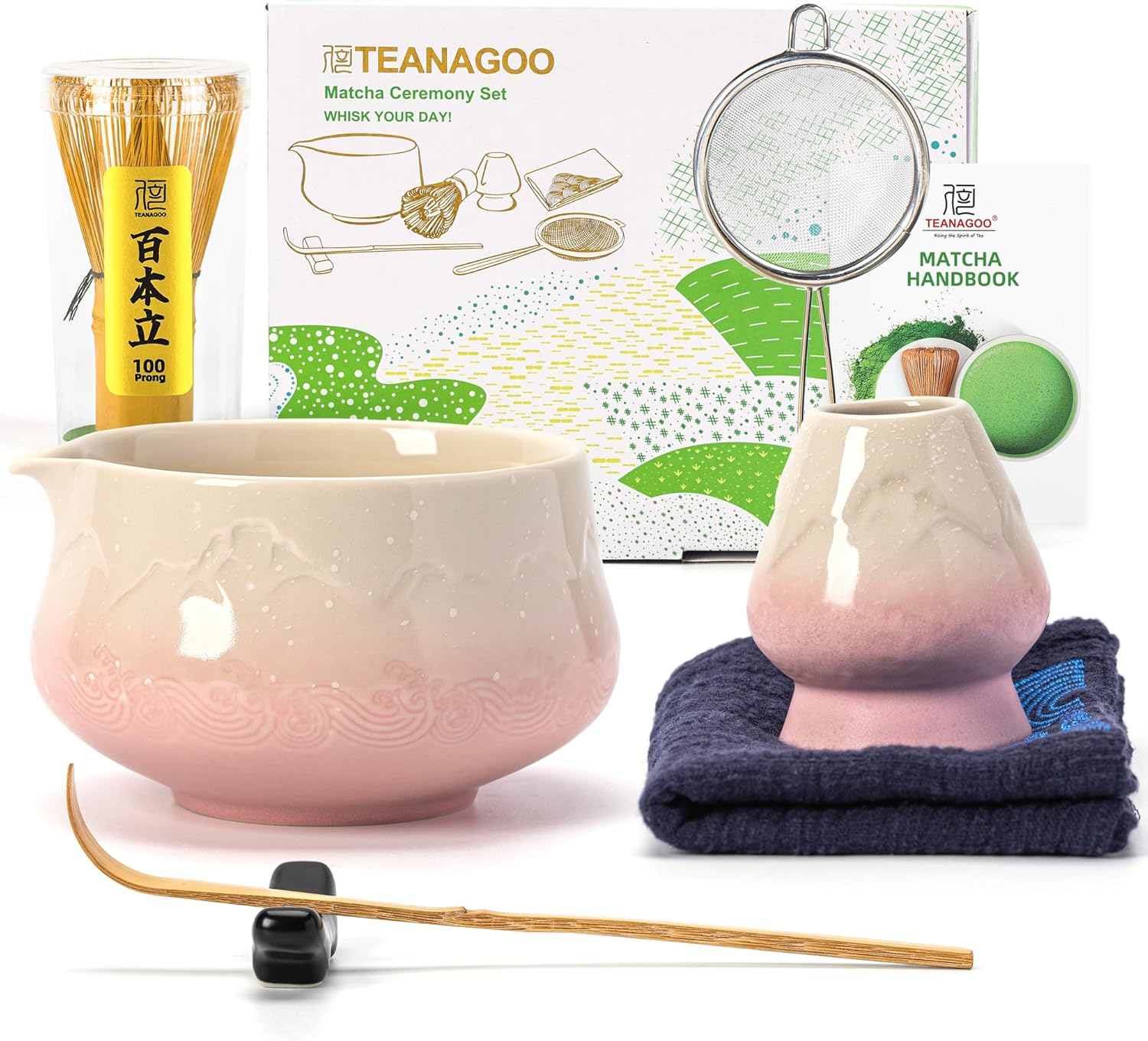 Teanagoo Matcha Kit Rose